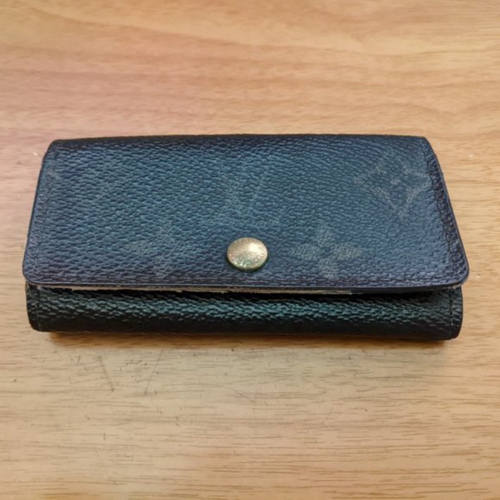 Louis Vuitton Monogram Key Holder/Wallet 1521***